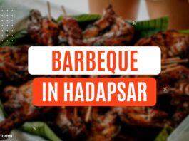 Delicious barbeque platter served at one of the best restaurants in Hadapsar