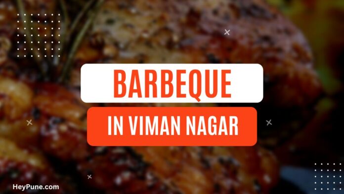 A plate of mouth-watering barbeque ribs from one of the best places to eat in Viman Nagar.