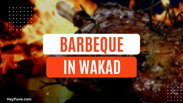 A plate of mouth-watering barbeque dishes served on a table at a restaurant in Wakad.