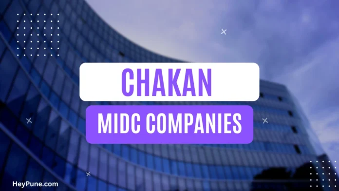 Chakan MIDC industrial area