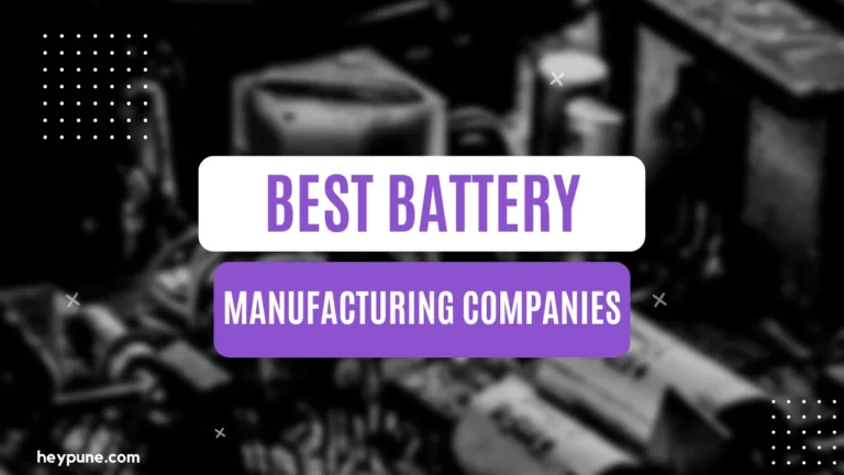 Battery Manufacturing Companies In Pune