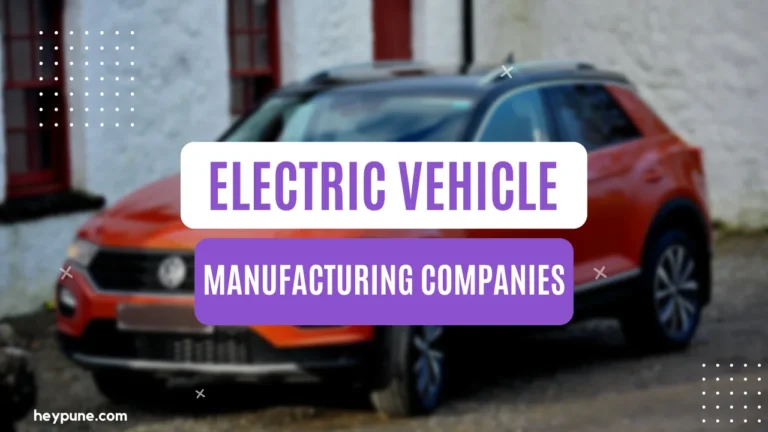 Electric Vehicle Manufacturing Companies In Pune